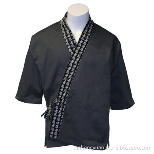 Custom designer sushi chef uniforms